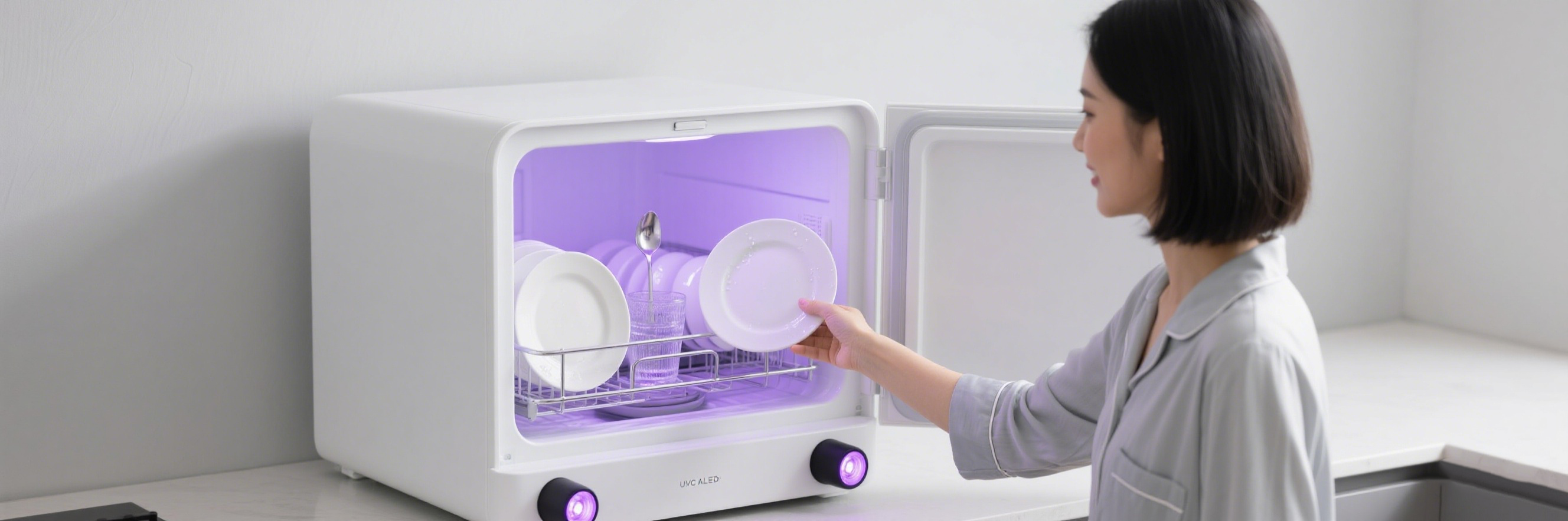 Hidden Technology Inside Your Dishwasher: How UV Drying Cycles Prevent Secondary Contamination on Tableware