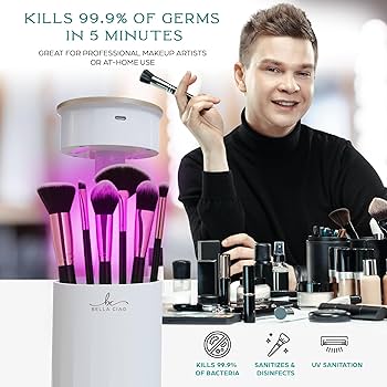 The Ultimate Beauty Tool Sanitizer How UV Light Gives Your Makeup Brushes and Sponges a Truly Germ-Free Clean