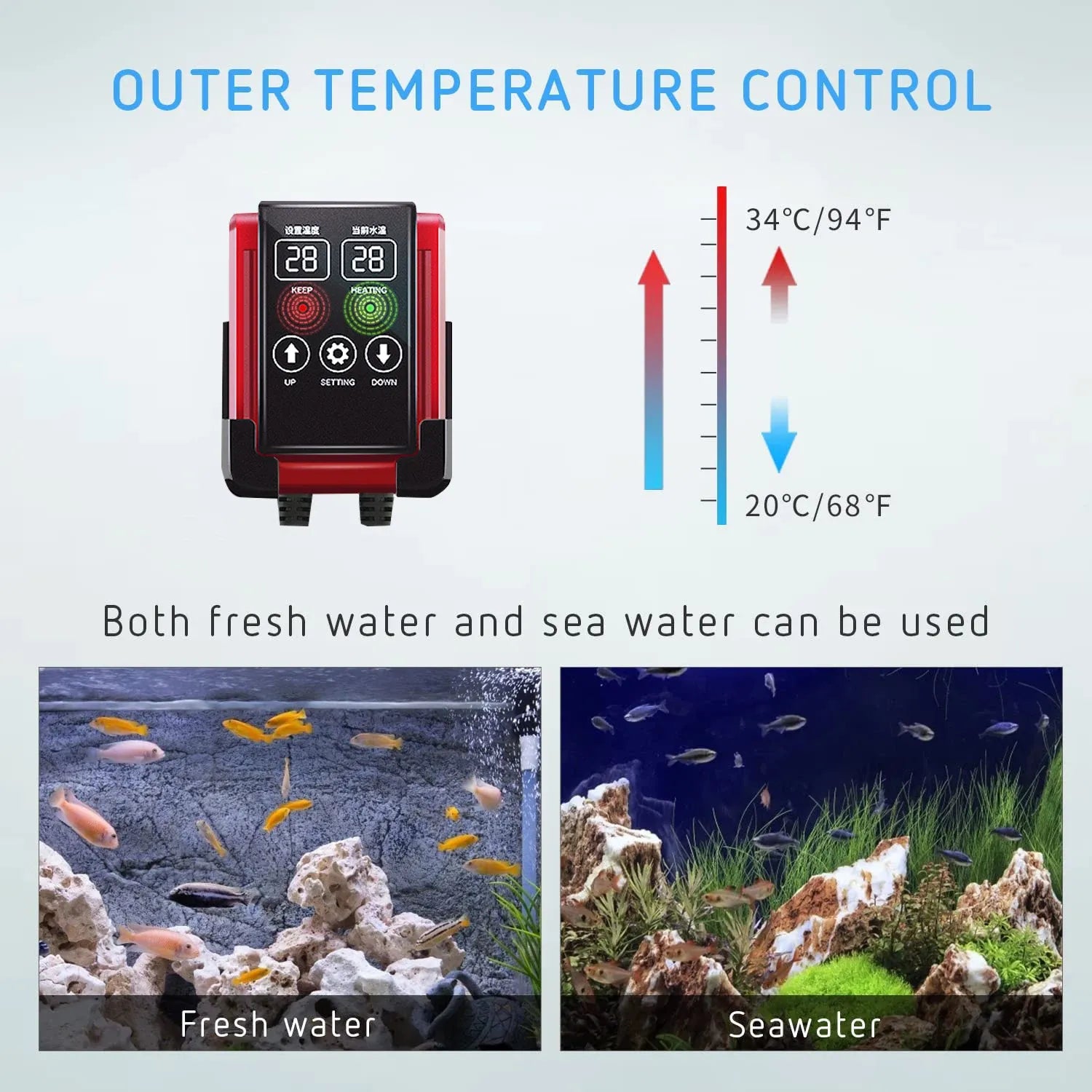 Heater + Temperature Controller Combo: Building the Perfect Aquarium Environment