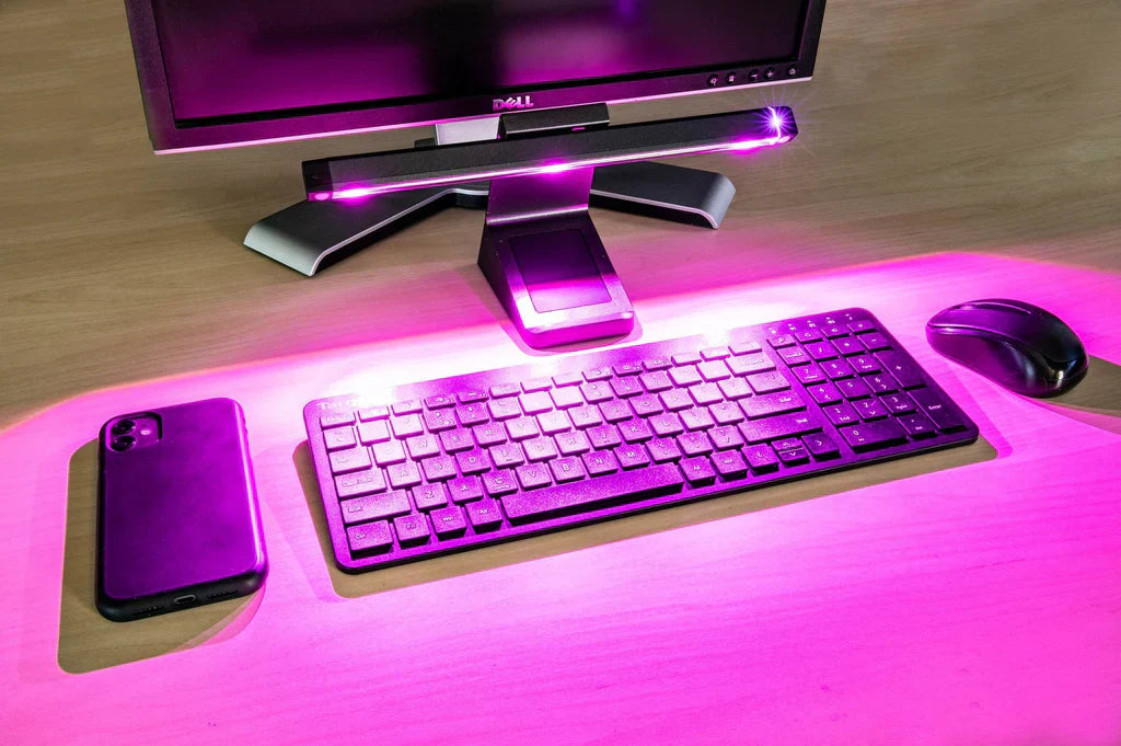 The Ultimate Computer Accessories Disinfection Guide How UV Light Cleans Your Mouse, Headphones, and Keeps Germs Away