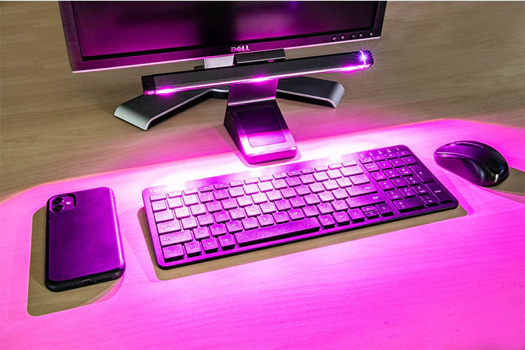 The Office Desk Reset Plan: How UV Light Enables Efficient Disinfection for Keyboards, Mice, and Desk Documents
