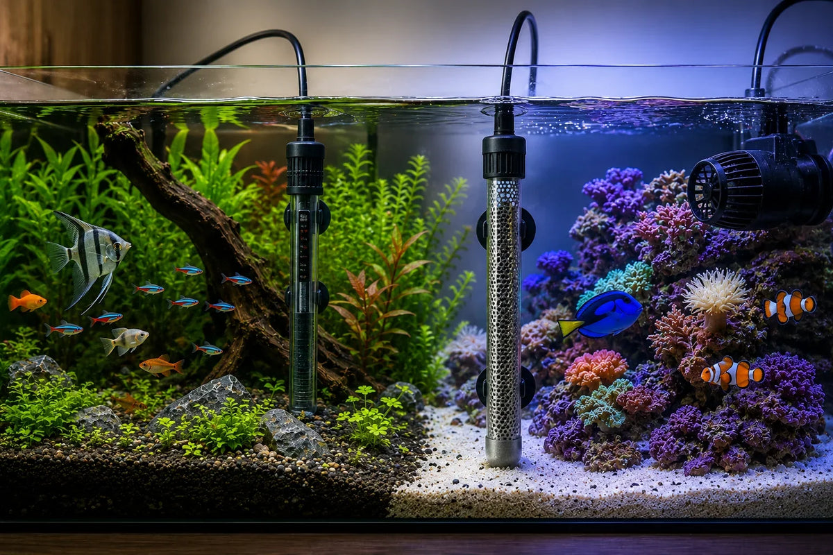 How to Choose an Aquarium Heater: A Winter Heating Equipment Comparison and Buying Guide