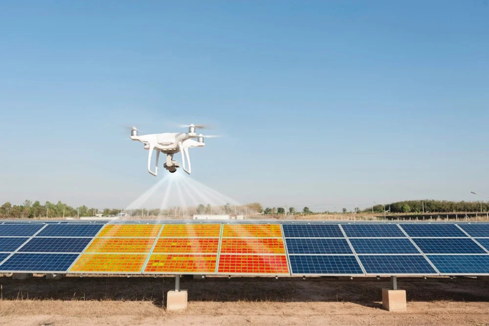 Solar Farms' Secret Weapon: Infrared Drones Pinpoint Faulty Panels at Scale