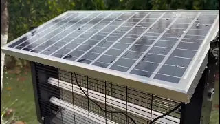 Powerful Super Large Solar Bug Zapper Outdoor for 8000 sq ft, Rechargeable Solar Mosquito Zapper wit