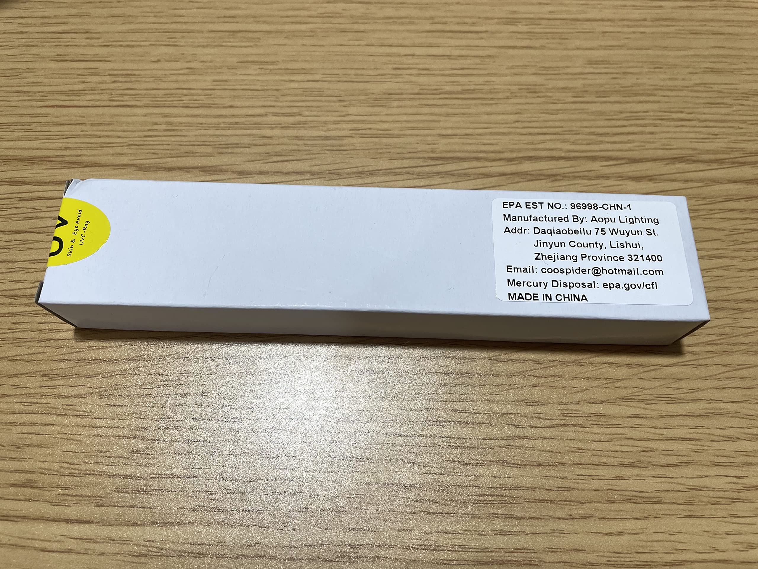 2-Pack Replacement bulb for Coospider HVAC UV-C lamp tube 110V 9W