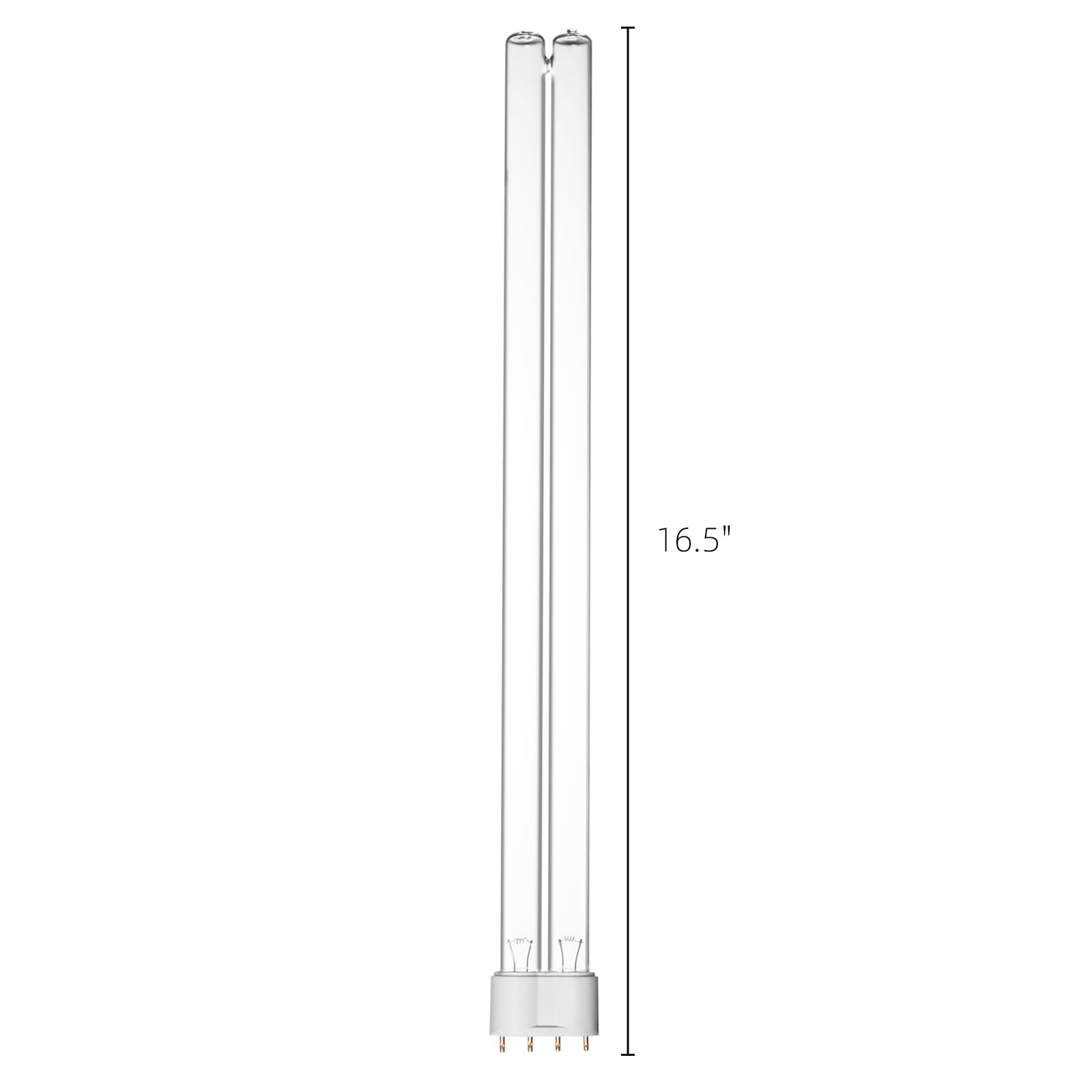 2 Pack 36 Watts UV Bulb Germicidal 2G111 Base UVC Replacement Light Bulb for HVAC Duct Air Purifier & Pond Clarifier