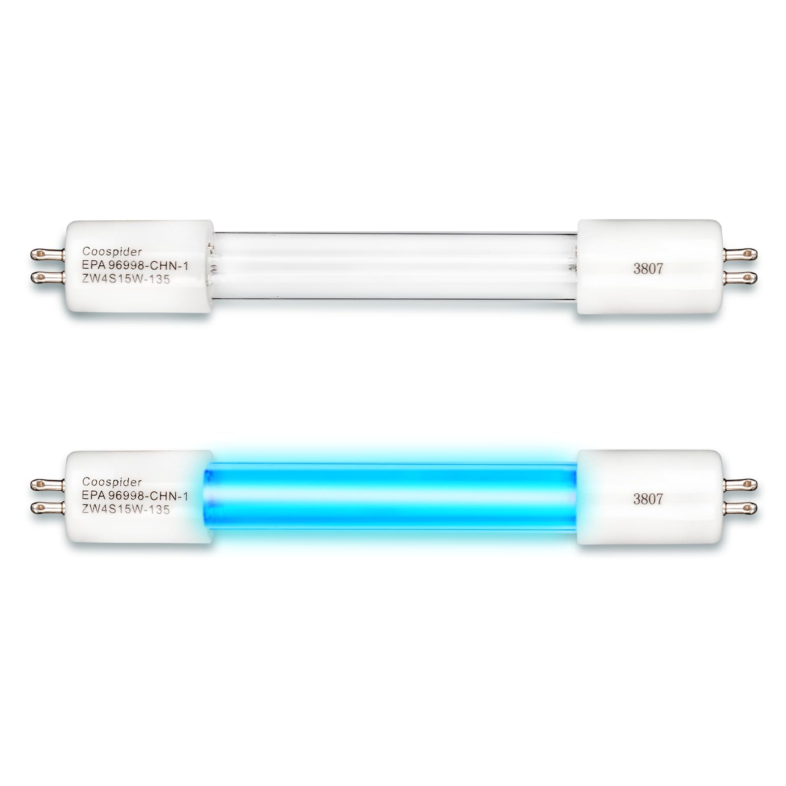 2 Pack UVC Replacement Bulb for AC9200WCA LB9200, zw4s15w-z135 Replacement UV UVC Light Bulb