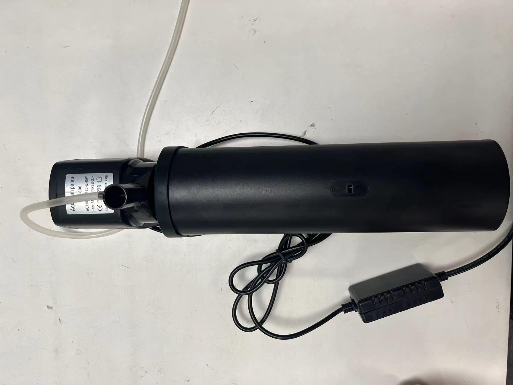 1800F 600GPH UV Aquarium Filter for 100-300 Gal Tank, Large Fish Turtle Tank Green Water Clean Machine Submersible Canister Filter Powerful Pump Pond Filter for Saltwater Freshwater Crystal Green Killing