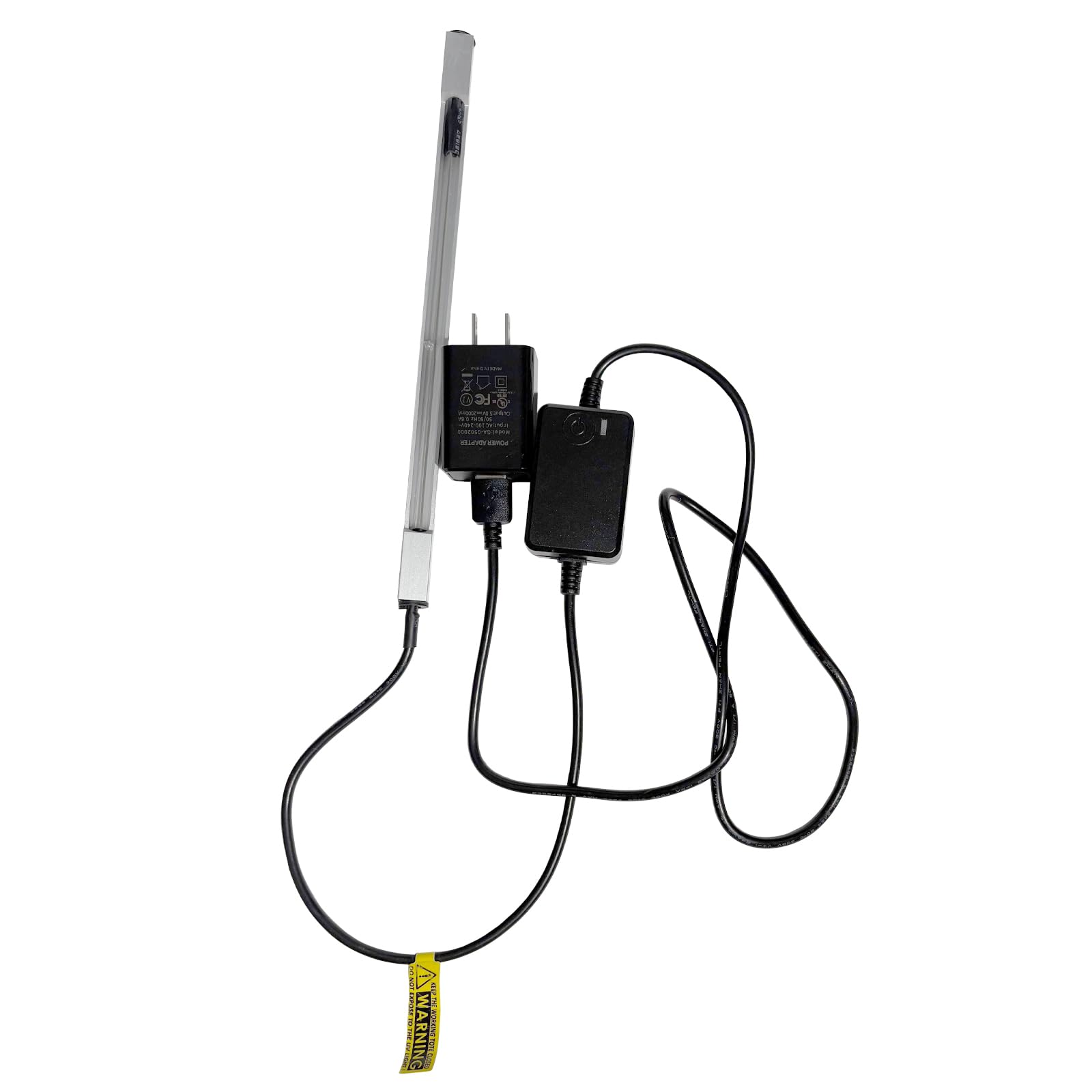 COOSPIDER UV UVC Sanitizer Light Bulb Ozone Free with Timer, Replacement Tube for UVC Sanitizer Box