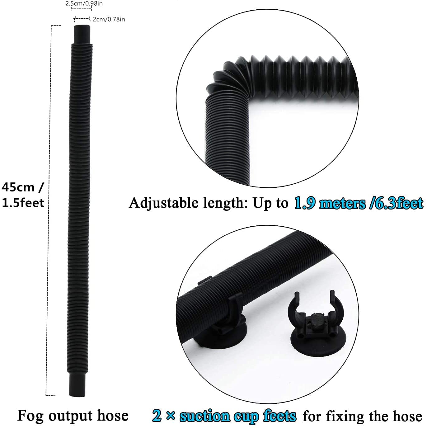 Coospider Top Fill Reptile Fogger Terrariums Humidifier Fog Machine Mister 4.2L Large Size Perfect for Various Reptiles/Amphibians/Herps/Paludarium/Vivarium