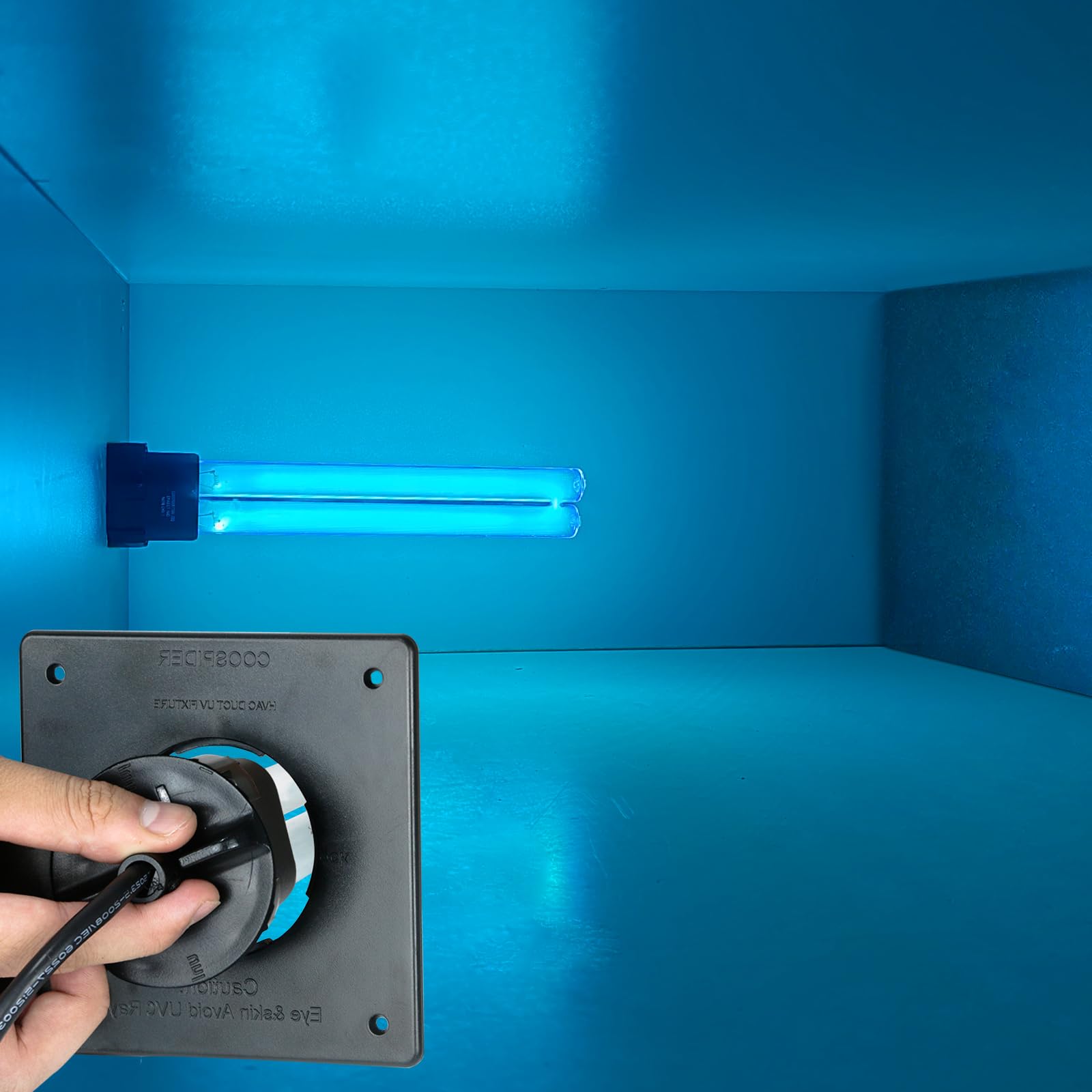 HVAC Lamp in Duct Air Cleaning for House AC Duct with 253.7nm wavelength (32W-1Pack)