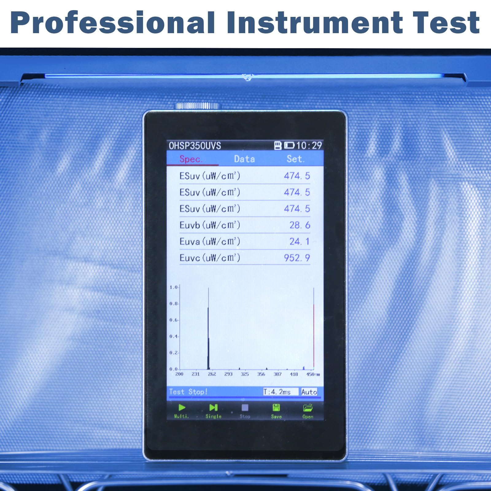 UVC Sanitizer bag / box Ozone Free with Timer, Portable Large Cleaner Bag with USB Port, UV Light Blue Tote for Mask, Cell Phone, Baby Bottle, Key, Towel