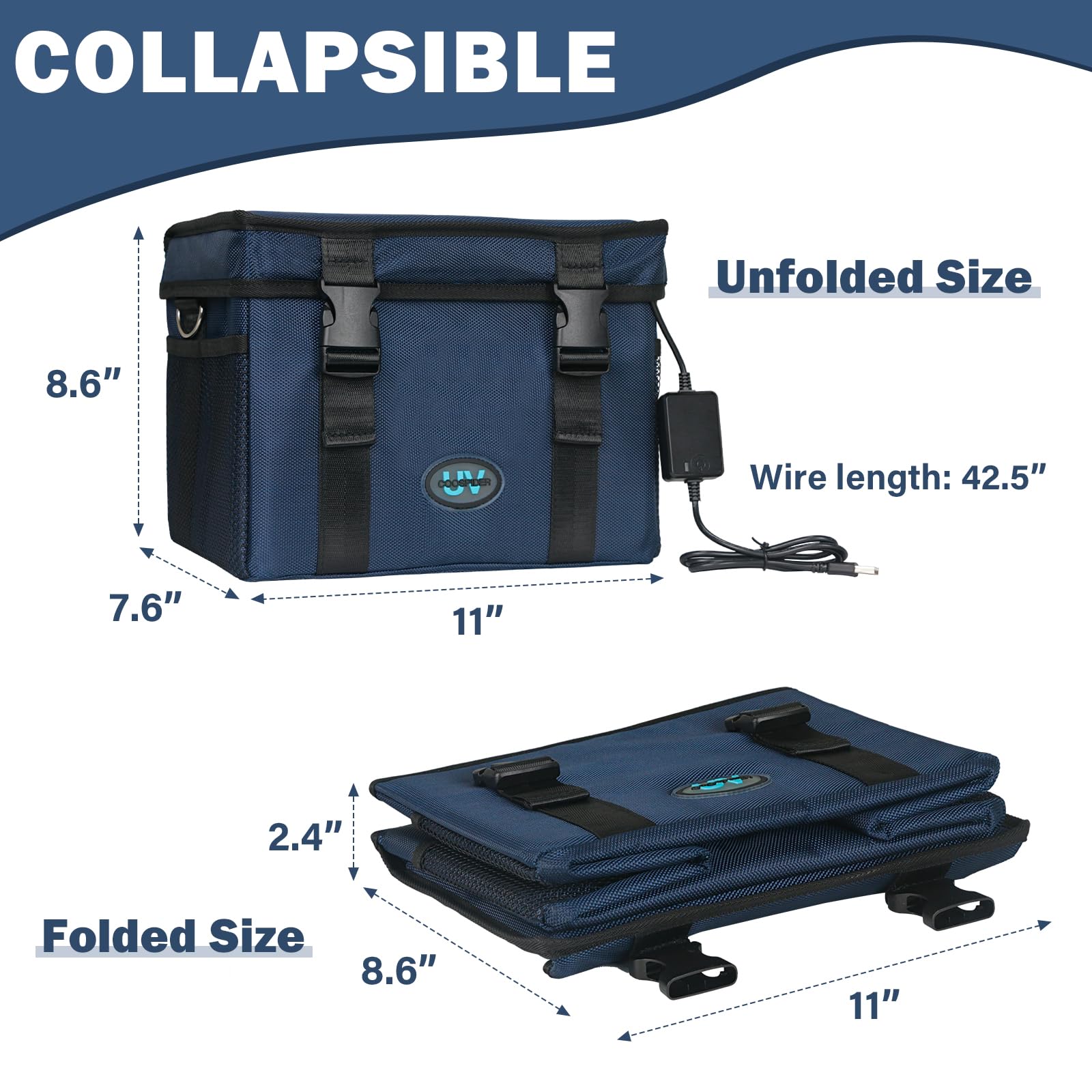 UVC with Ozone Sterile bag box for Sterilizer Disinfection Germicidal WQuartz UVC Light 51530 Minutes Timer & USB 5V DC Input CTUV-T2