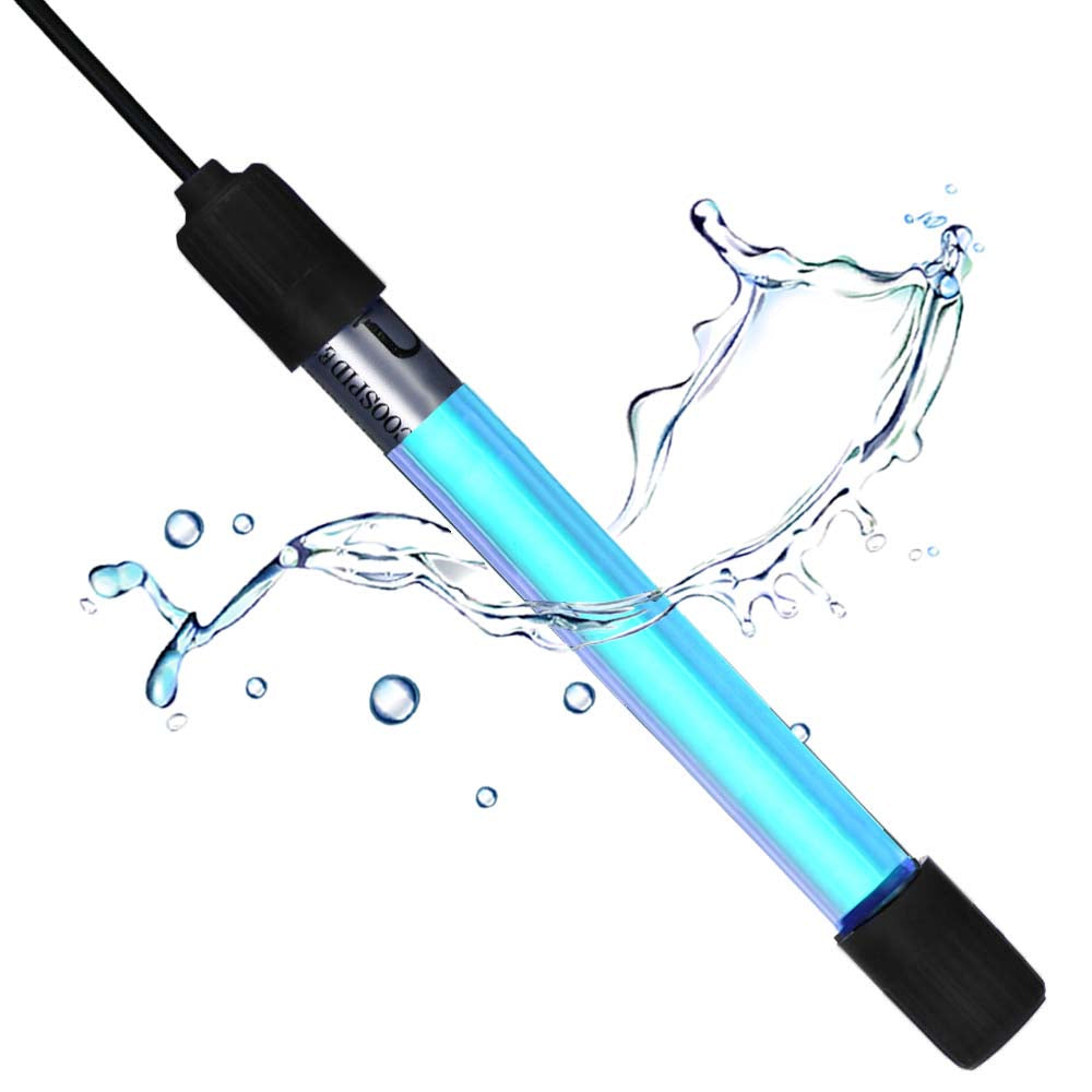 UVC Wand Waterproof/Timer Control /7w Ultraviolet 110v, for Remove Musty (Ozone-free)