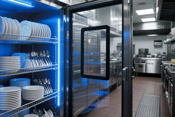 Hygiene Standards in the Food Service Industry: Practical Applications of UV Light in Dish Cabinets, Prep Stations, and Food Storage Areas