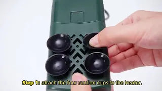 800W Smart Aquarium Heater Submersible with Variable Frequency Energy Savings, Dual Probes for Leavi