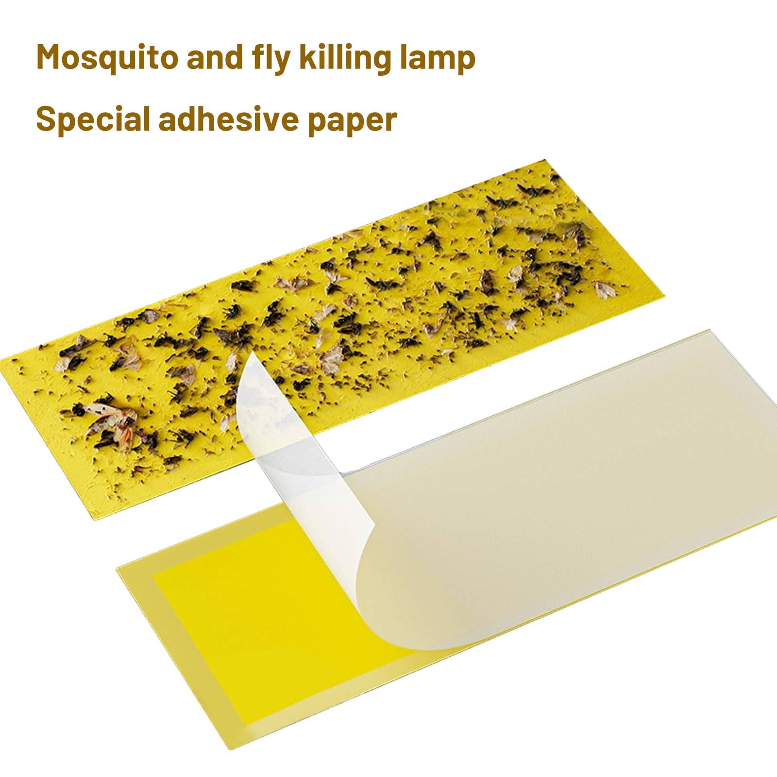 10 Pack Replacement Glue Board for Wall Sconce Fly Light Trap ZX-160 ZX-260