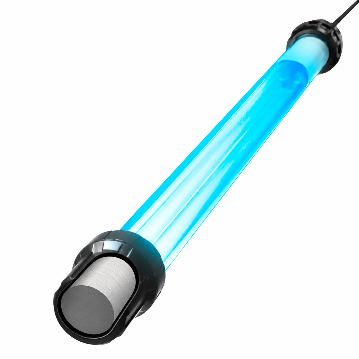 55W Aquarium UV Light for 500-5000 Gallon, UV Pond Light for Koi Pond, Swimming Pool, Spa, Large Fish Tank, Cold Plunge UV Light for Pond Algae Control
