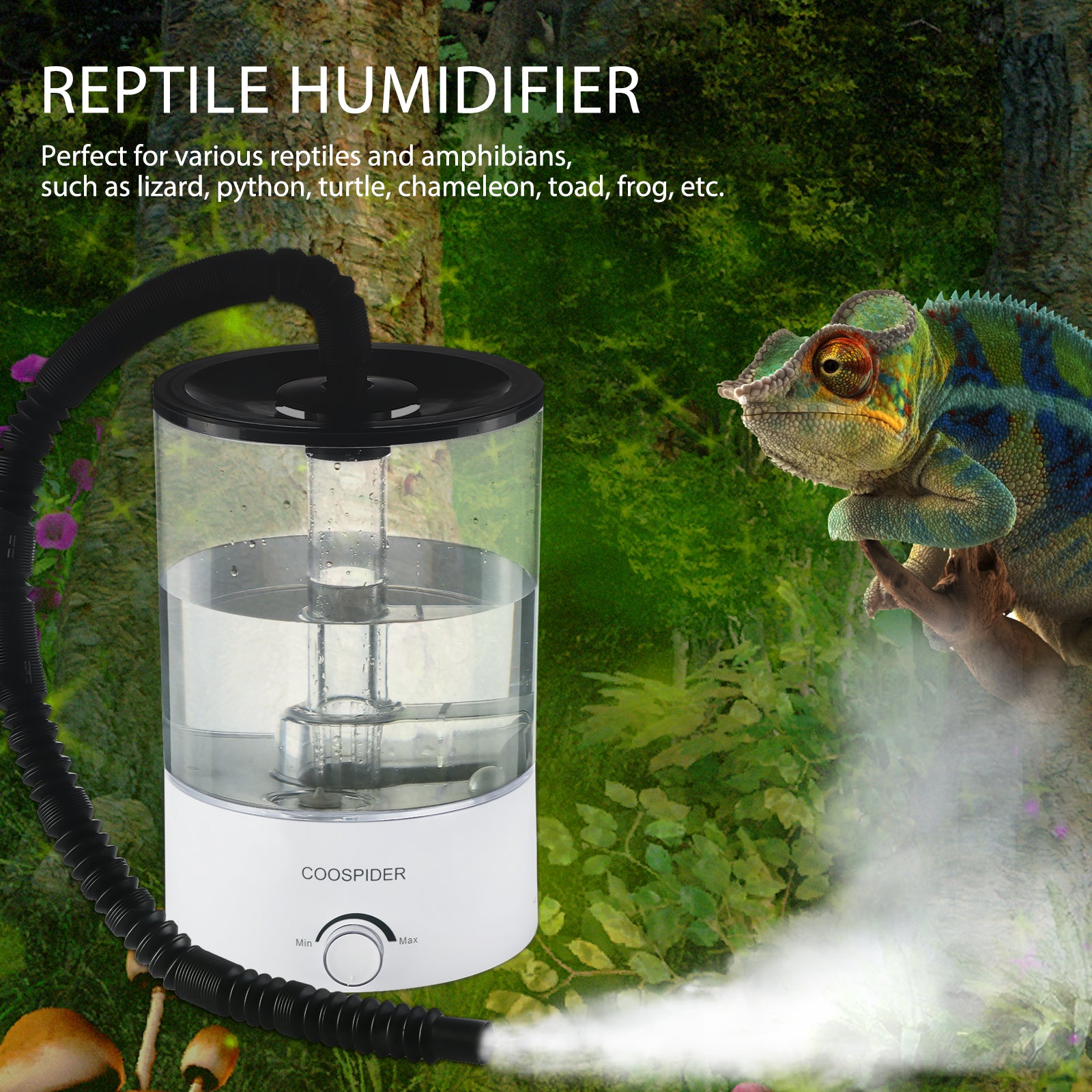 Coospider reptile clearance fogger