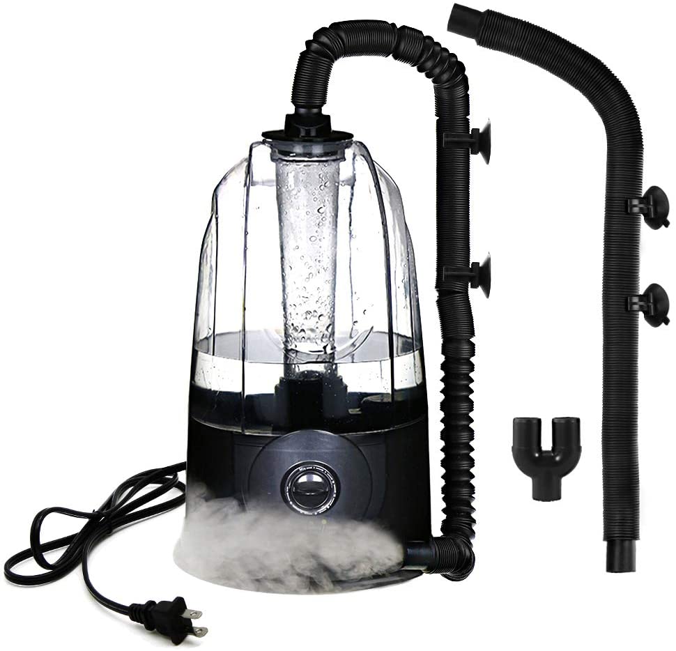 (Only for wholesale orders, the larger the order, the greater the discount) Coospider Reptile Fogger Terrariums Humidifier Fog Machine Mister- 3L Tank 380L/hr High Volume Fog- for Various Reptiles/Amphibians/Herps New version Coospider