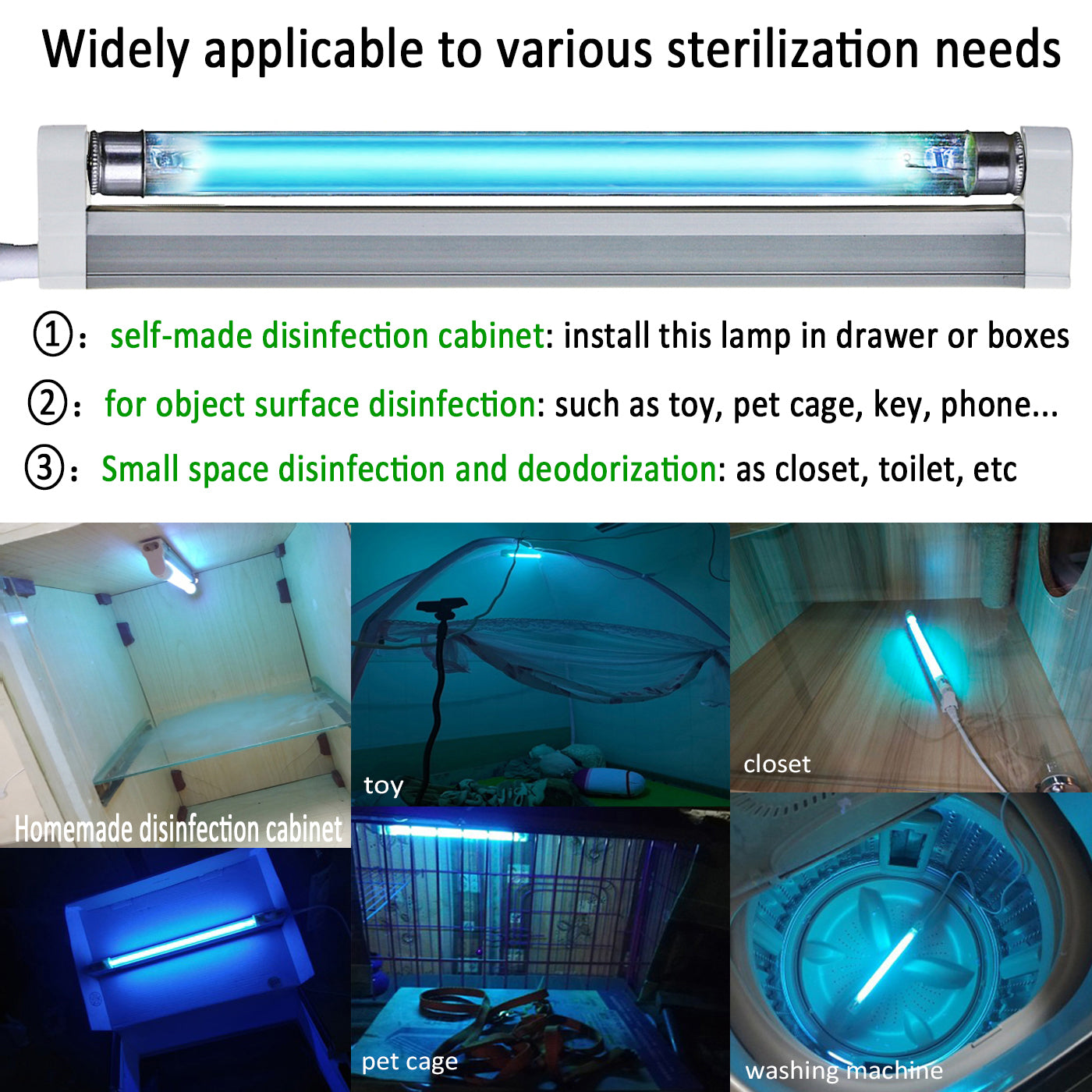 Uv With Ozone 6w Germicidal Light