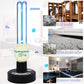 UV with Ozone Germicidal Light Remote Control Timer 15/30/60 minutes 120V 36W Table Lamp for Remove Musty (CTUV-36)